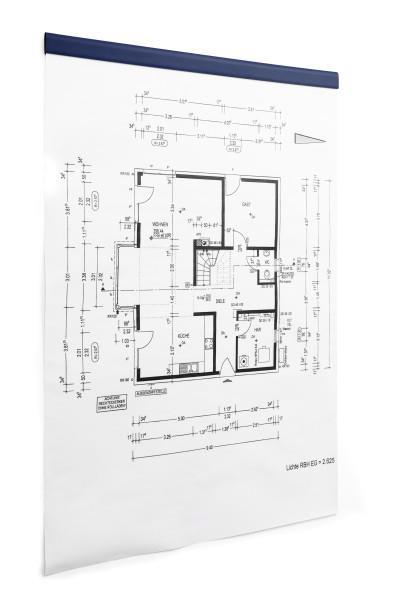 Letvica DURAFIX® 297 mm temno modra