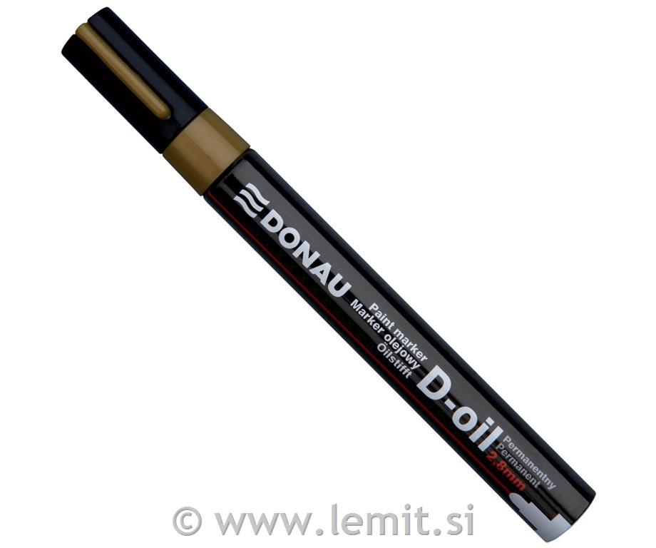 Marker oljni D-oil 2,8mm zlat