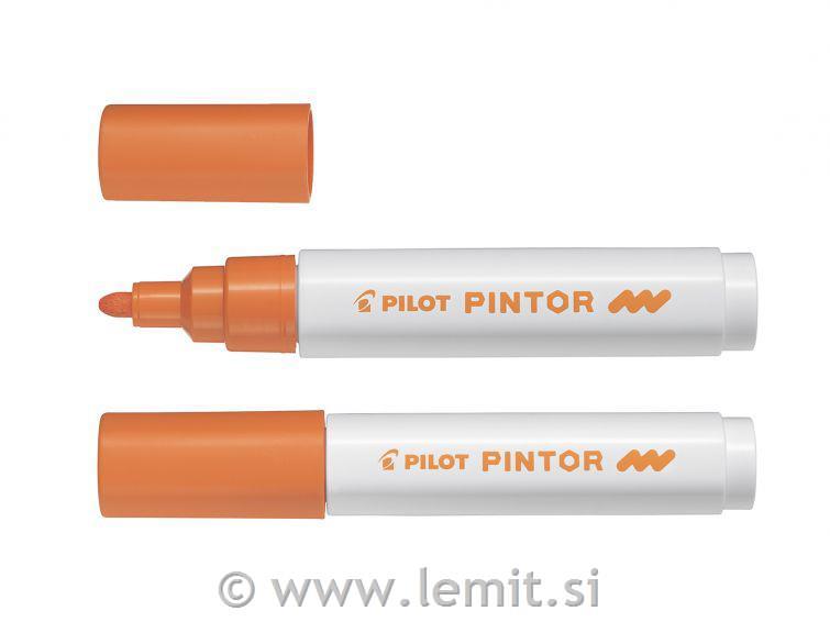 Marker Pintor MEDIUM, 6kos, oranžen