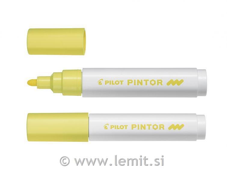 Marker Pintor MEDIUM, 6kos, Pastel rumen