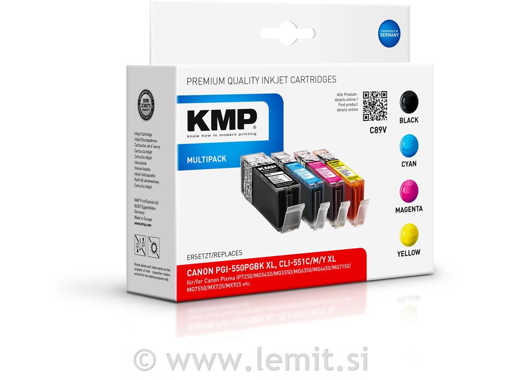 Kartuša KMP Canon ValuePack XL
