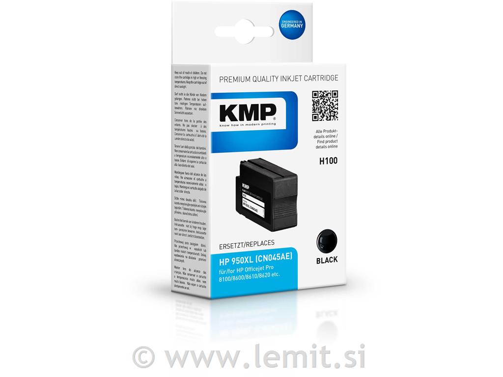 Kartuša KMP HP 950XL CN045AE, črna