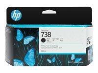 HP 738 130-ml Black DesignJet Ink