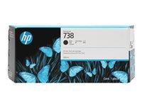 HP 738 300-ml Black DesignJet Ink