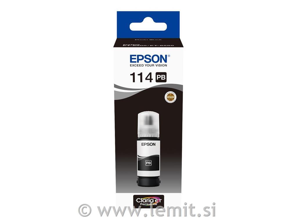 EPSON 114 črnilo, foto črna, 70ml