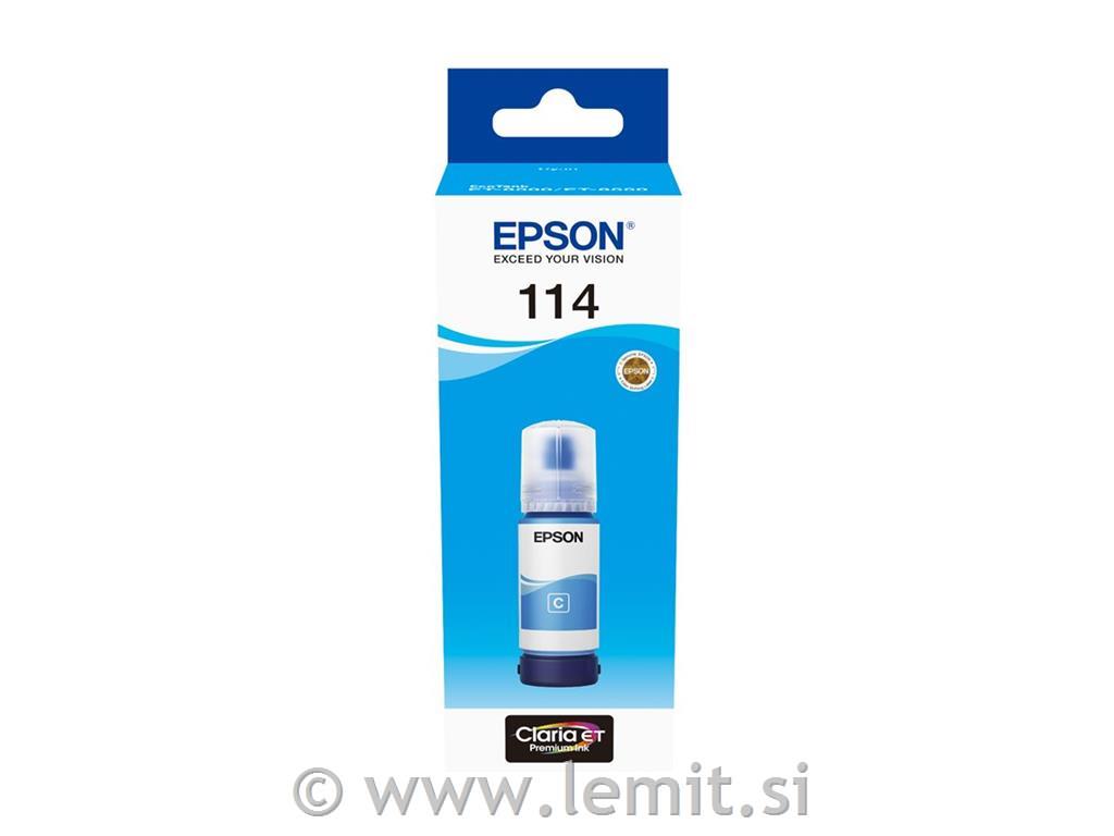 EPSON 114 črnilo, modra, 70ml