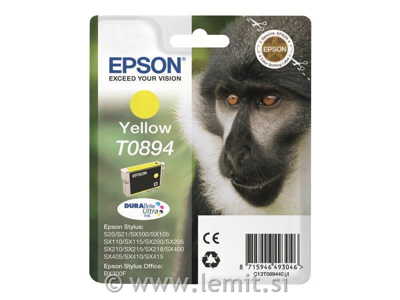 EPSON T0894 kartuša, rumena, 3.5ml