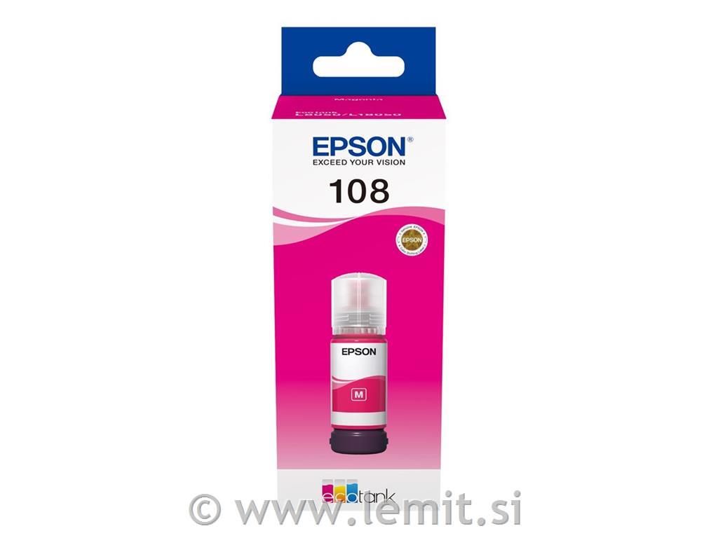 EPSON 108 črnilo, magenta, 70ml