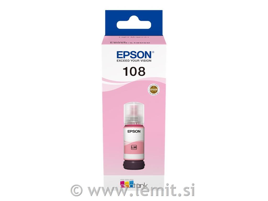 EPSON 108 črnilo, svetla magenta, 70ml