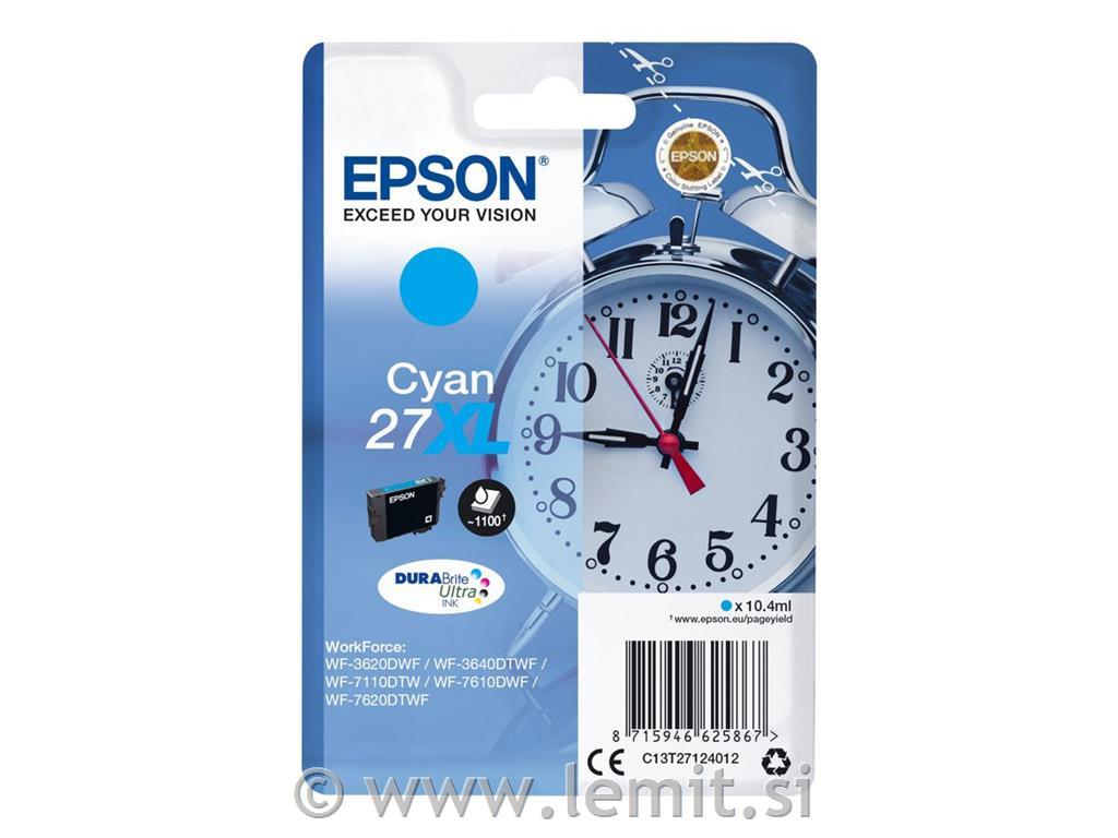 EPSON 27XL katuša, modra, 10.4ml