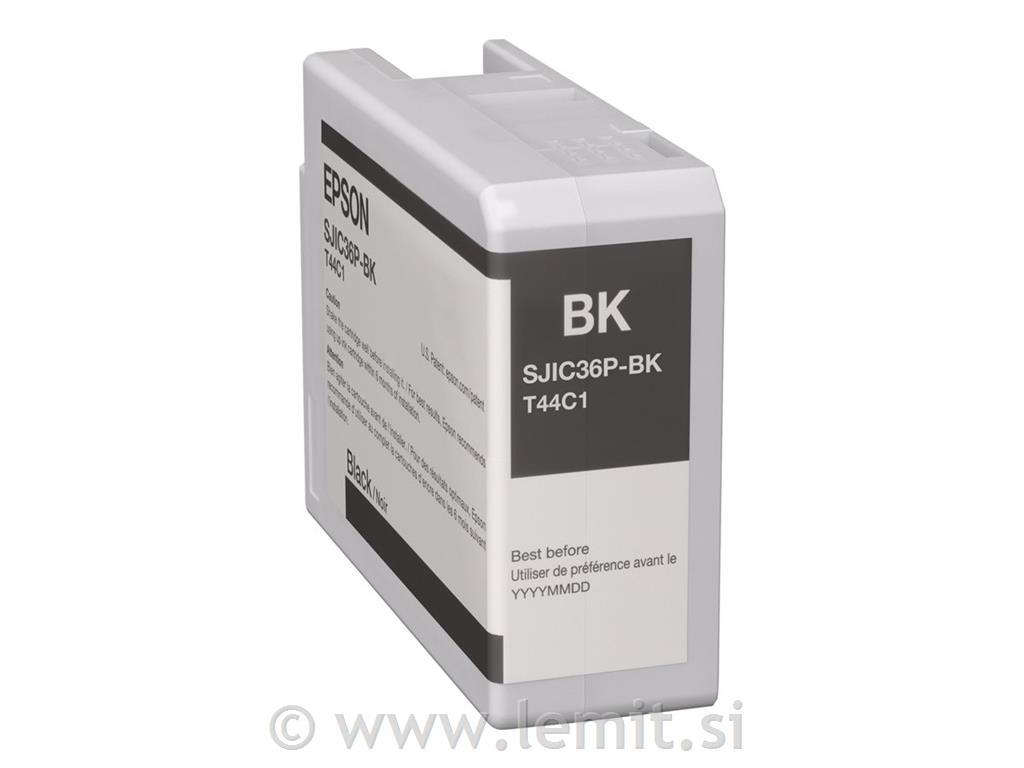 EPSON SJIC36P(K) katuša, črna, 80ml