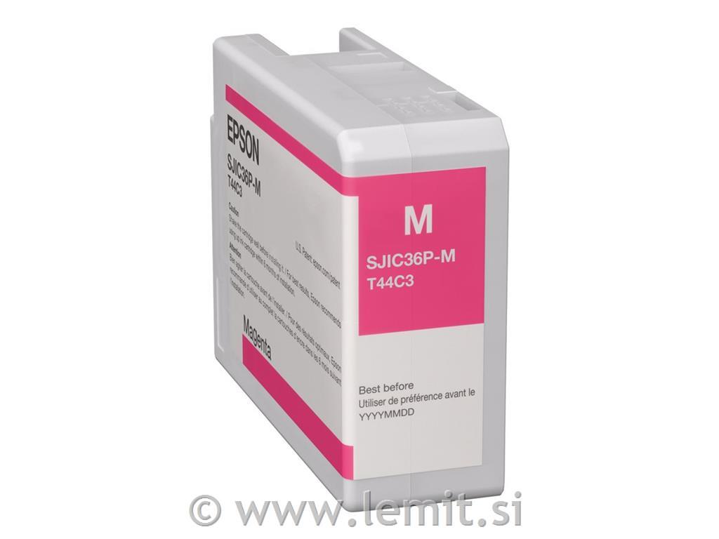 EPSON SJIC36P(M) kartuša, magenta, 80ml