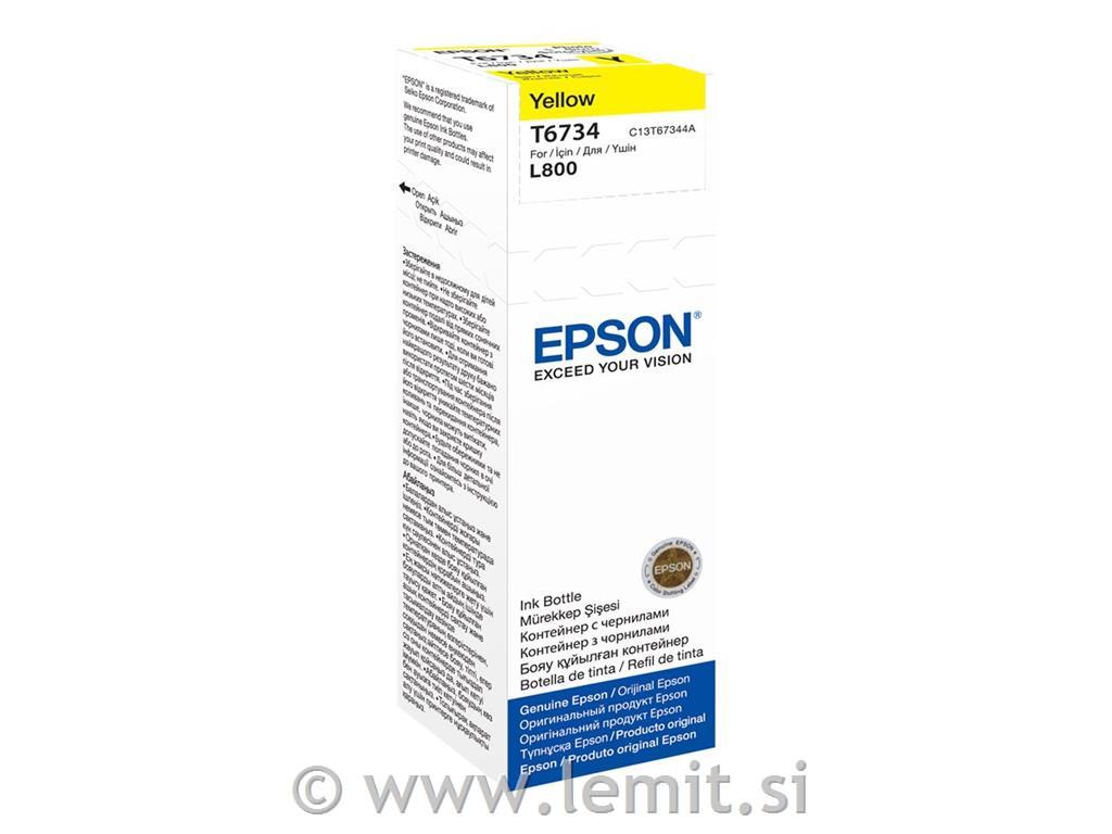 EPSON T6734 črnilo, rumena, 70ml