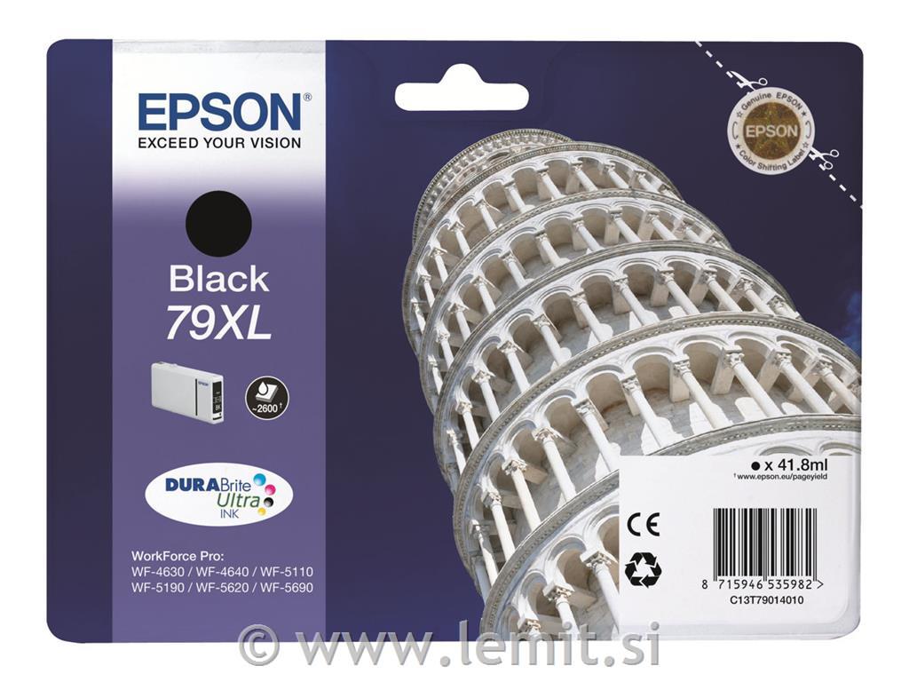 EPSON 79XL kartuša, črna, 41.8ml