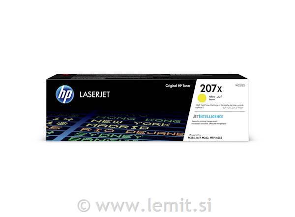 HP 207X Yellow LaserJet Toner