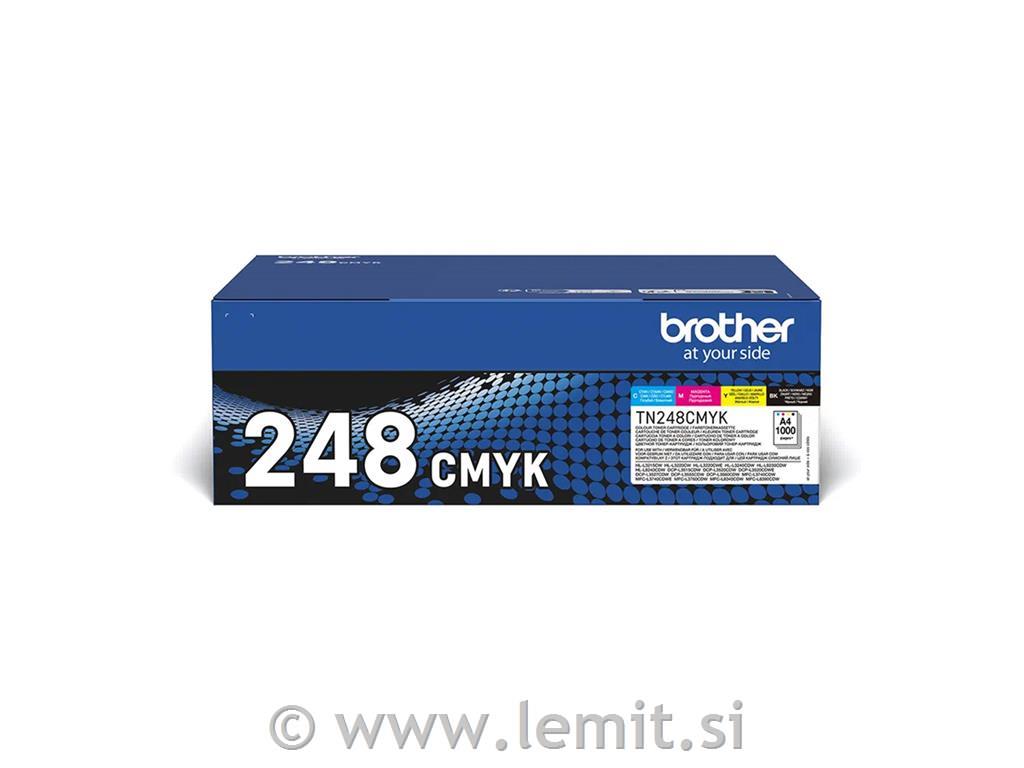 Brother Toner TN248CMYK, komplet 1.k str