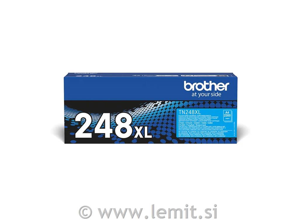 Brother Toner TN248XLC, cyan, 2.300 str