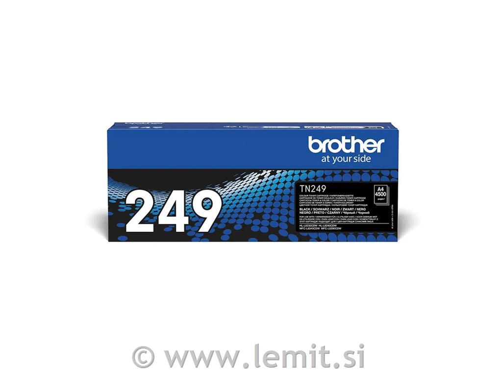 Brother Toner TN249BK, črn, 4.000 strani