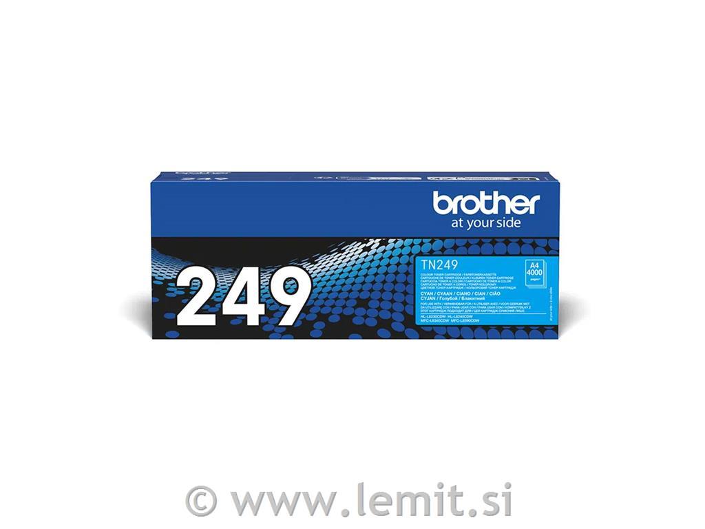 Brother Toner TN249C, cyan, 4.000 strani