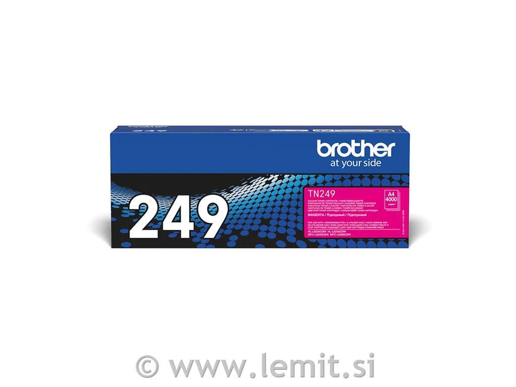 Brother Toner TN249M, magenta, 4.000 str