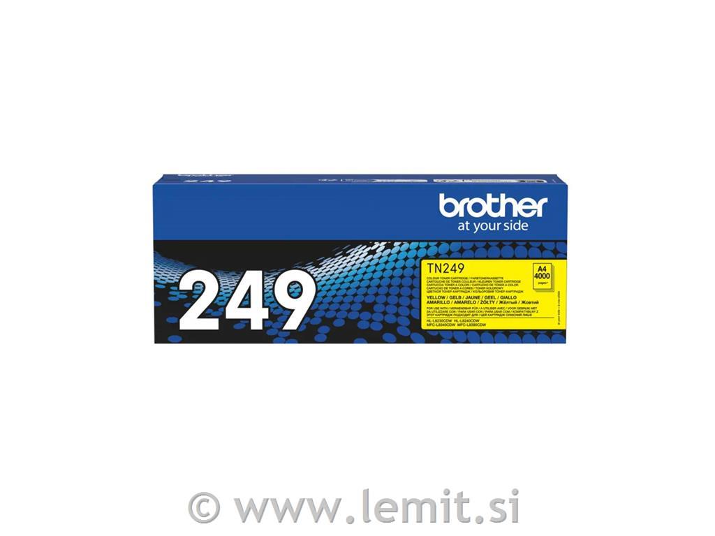 Brother Toner TN249Y, yellow, 4.000 str