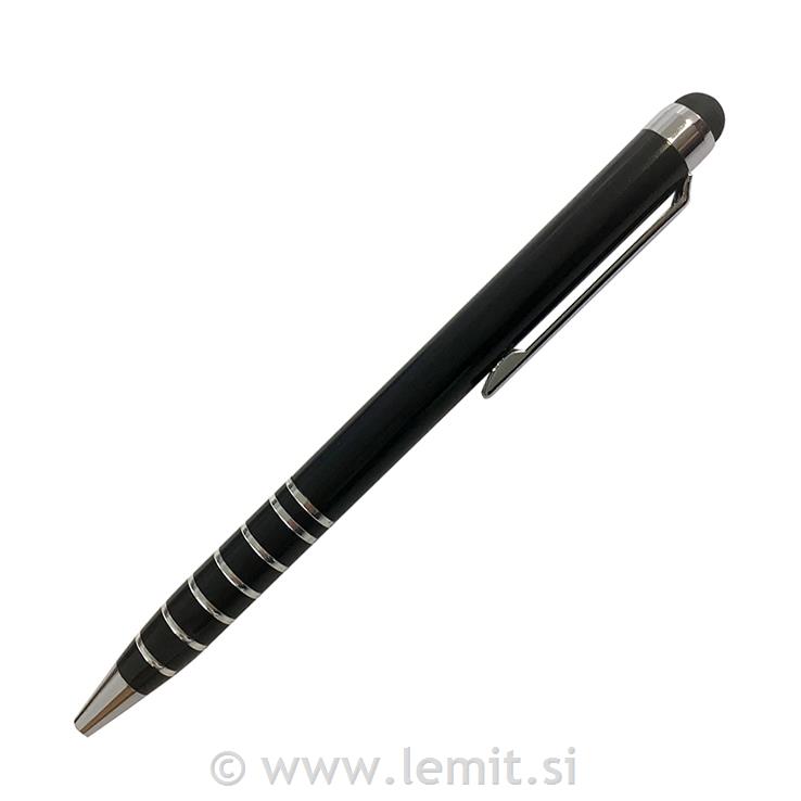 Kemični svinčnik kovinski črn 0,7