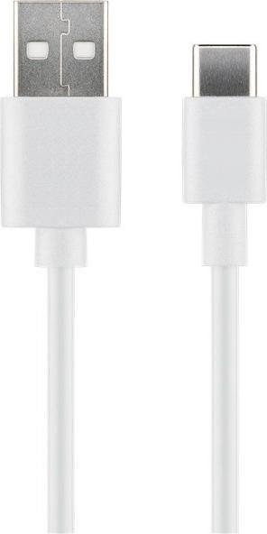 MicroConnet Kabel USB C-A 2.0, 2m bel