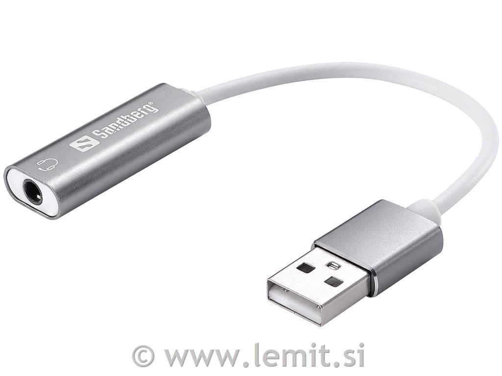 Sandberg Adapter Minijack-USB