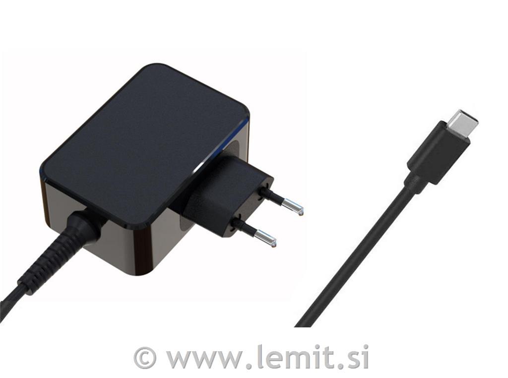 CoreParts Polnilnik za prenosnike USB-C