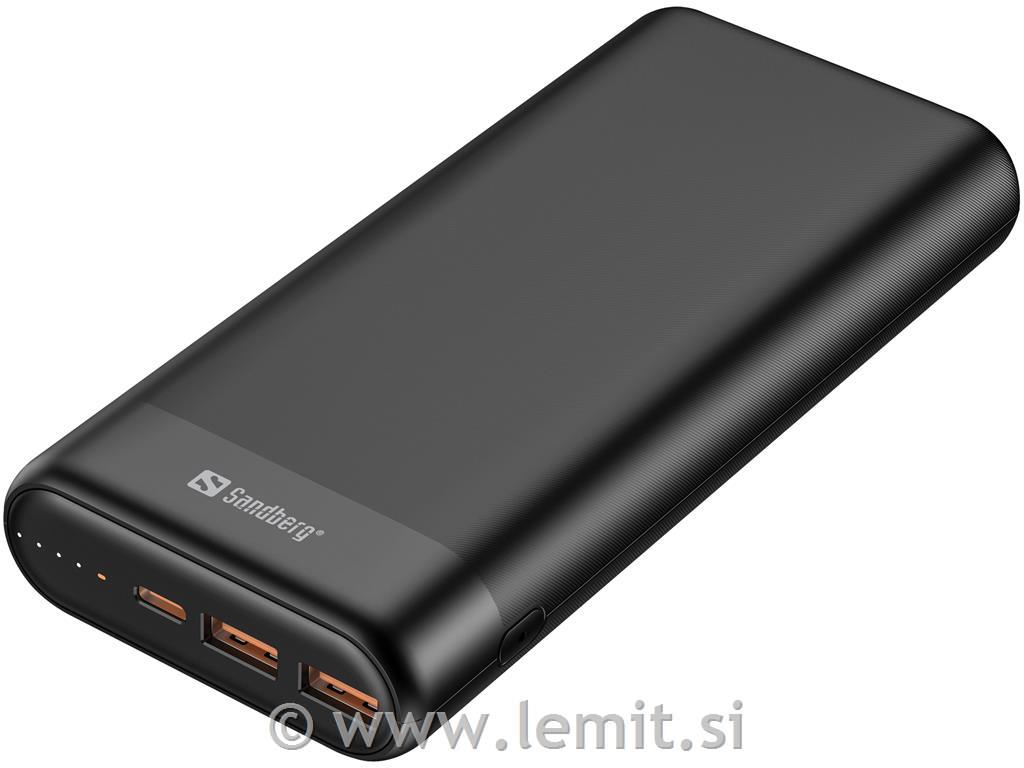 Sandberg Baterija Powerbank USB-A QC 3.0