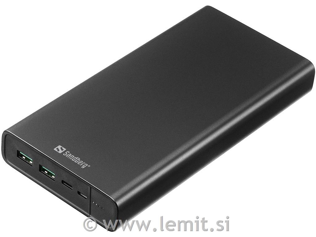 Sandberg Baterija Powerbank USB-A, USB-C