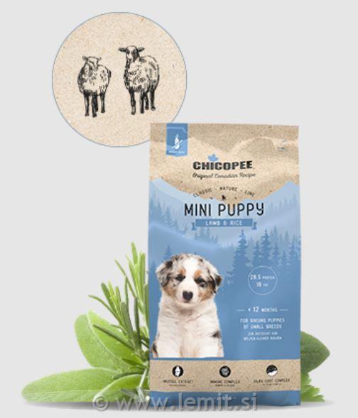 CHICOPEE MINI PUPPY Lamb&Rice 0,5 kg