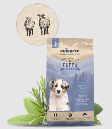 CHICOPEE PUPPY Lamb&Rice 15kg