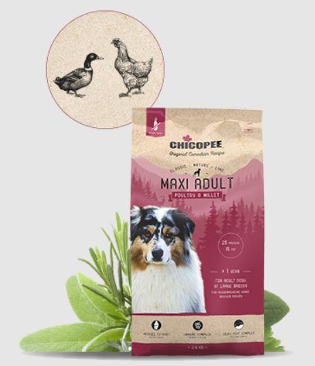 CHICOPEE MAXI ADULT Poultry&Millet 2kg