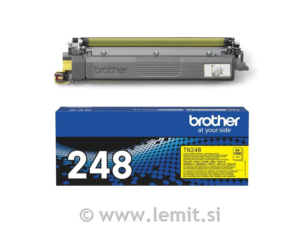 Brother Toner TN248Y, yellow, 1.000 str