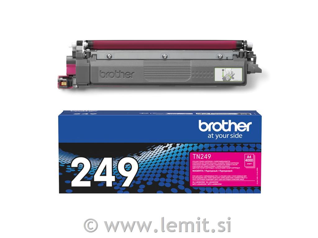 Brother Toner TN249M, magenta, 4.000 str