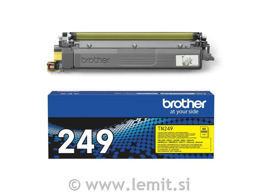 Brother Toner TN249Y, yellow, 4.000 str