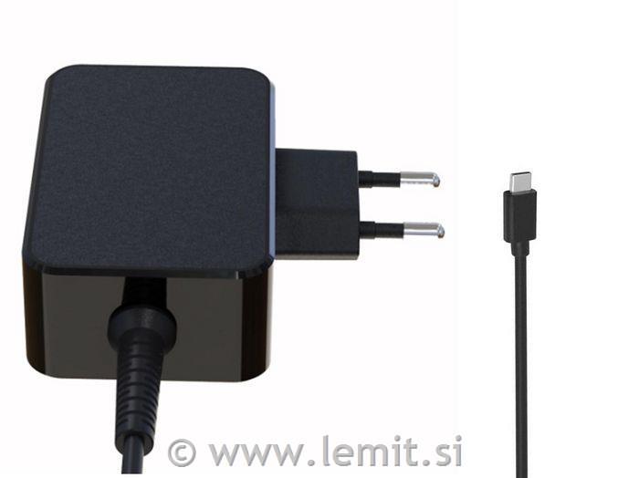 CoreParts Polnilnik za prenosnike USB-C