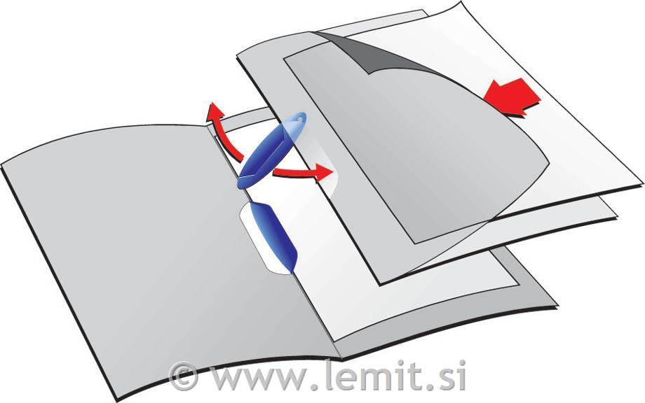 Mapa Swingclip (2260) črna