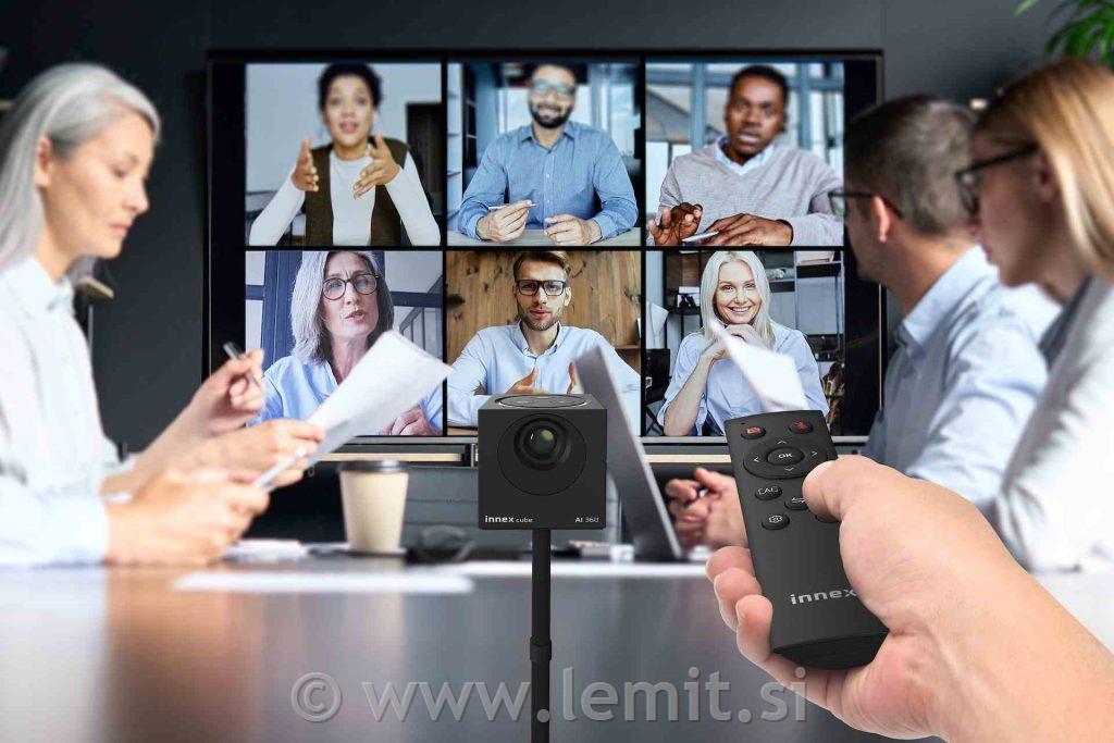 Innex 360-stopinjska videokonfer. kamera