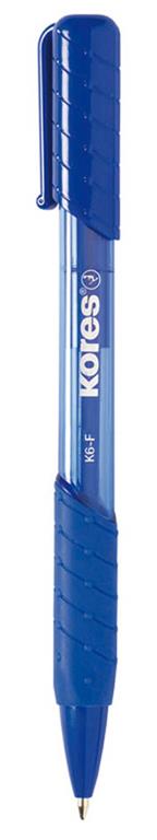 Kemični svinčniki grip K6, fine, moder