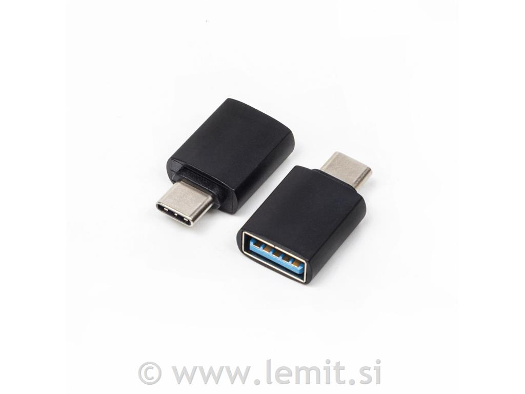 MicroConnet Adapter USB-C do USB-A 3.2