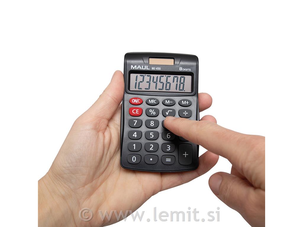 Namizni kalkulator MJ 450 Junior črn