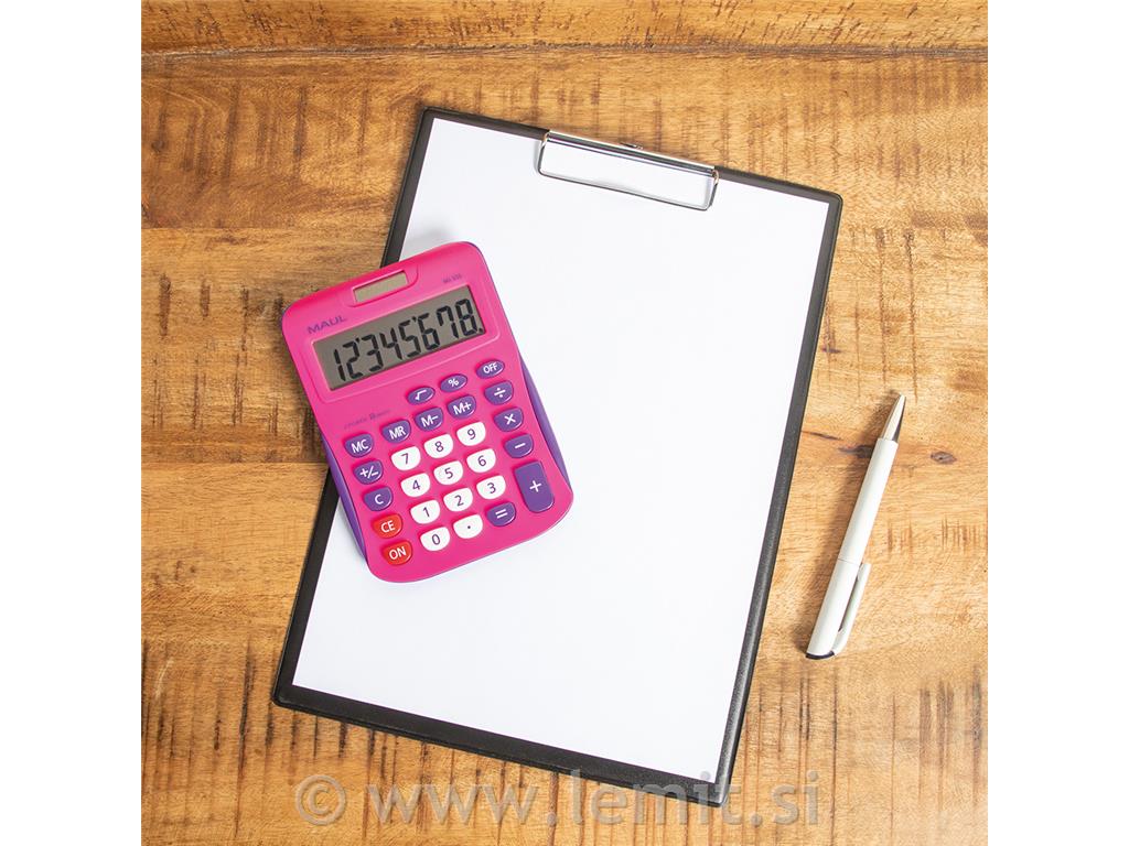 Namizni kalkulator MJ 550 Junior roza