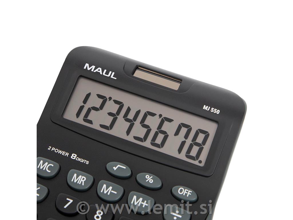 Namizni kalkulator MJ 550 Junior črn