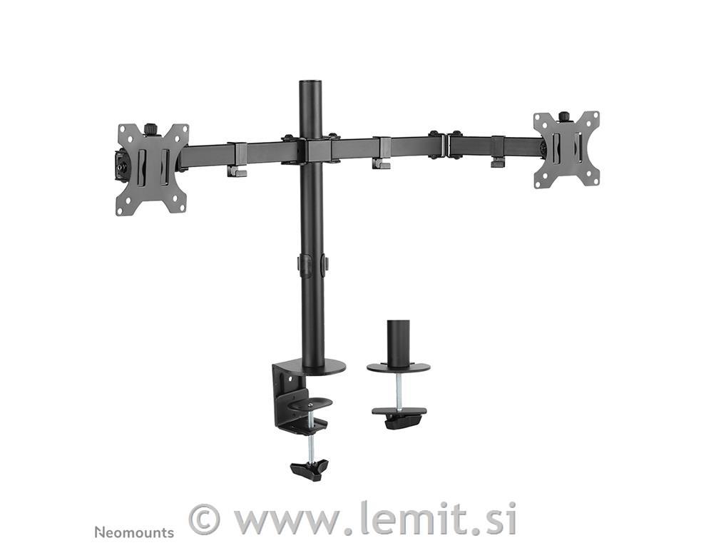 Gibljivi nosilec za 2 monitorja 10-32''