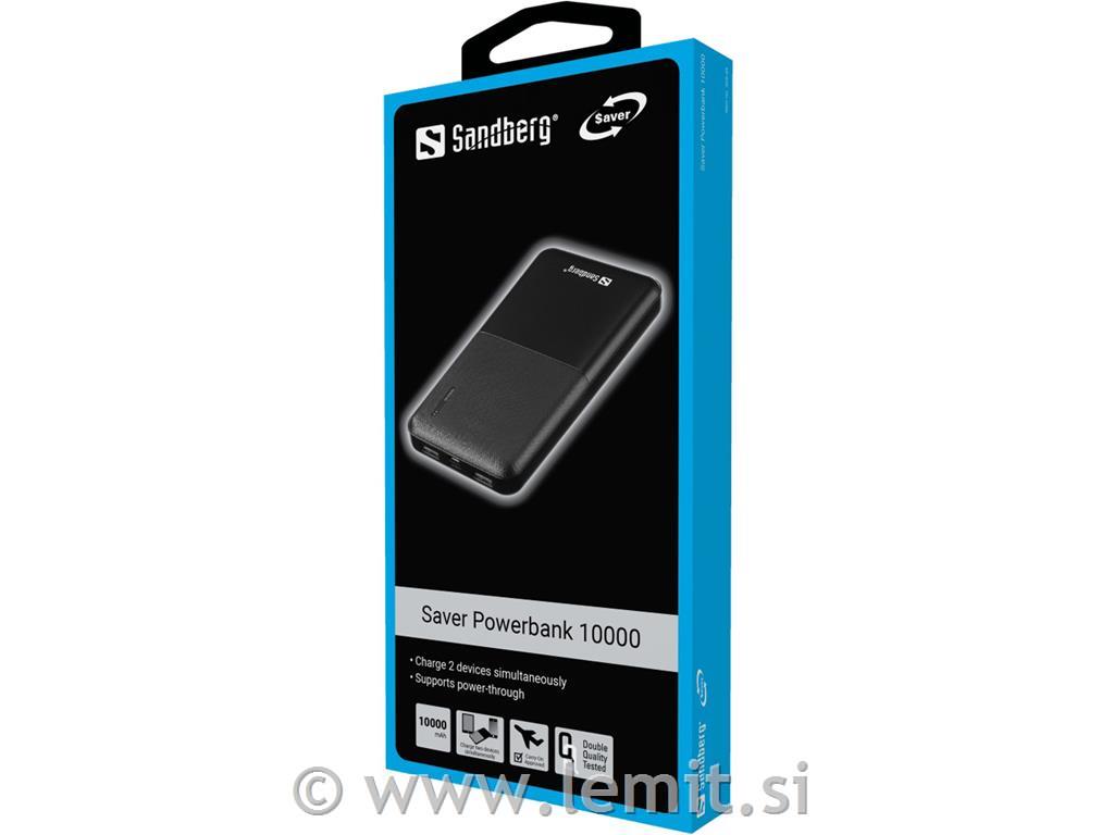 Sandberg Baterija Powerbank Saver 10000