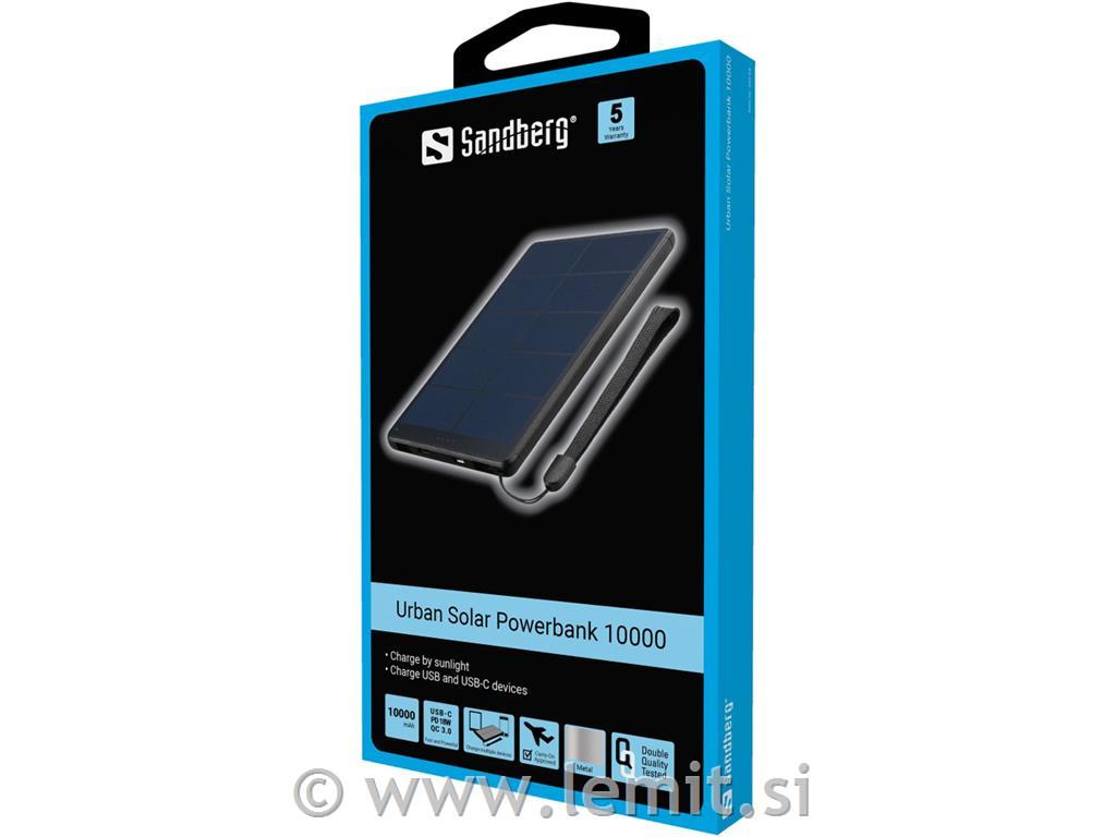 Solarna baterija Powerbank Urban